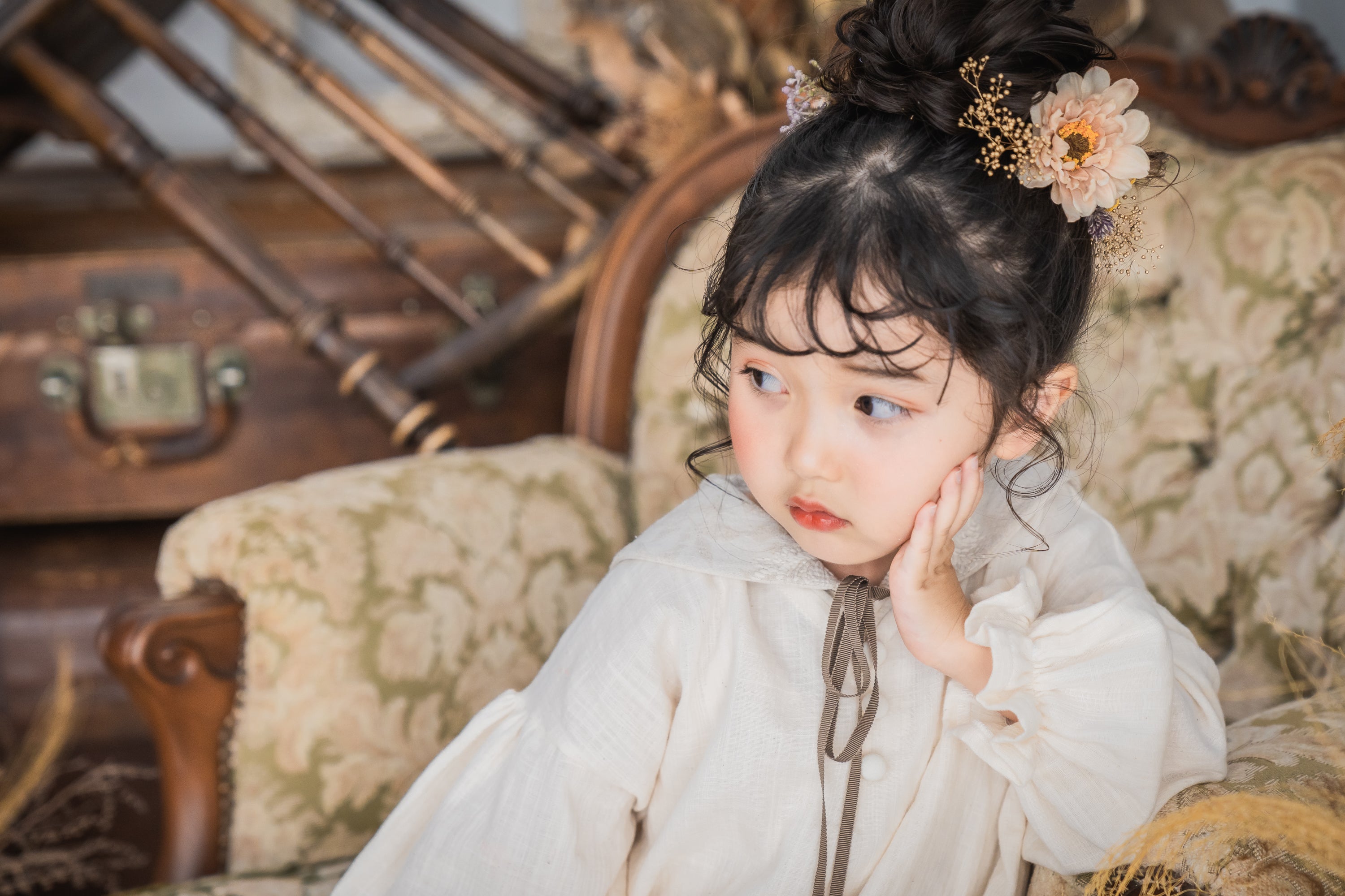 oversize sailor onepiece【gaze×paisley】