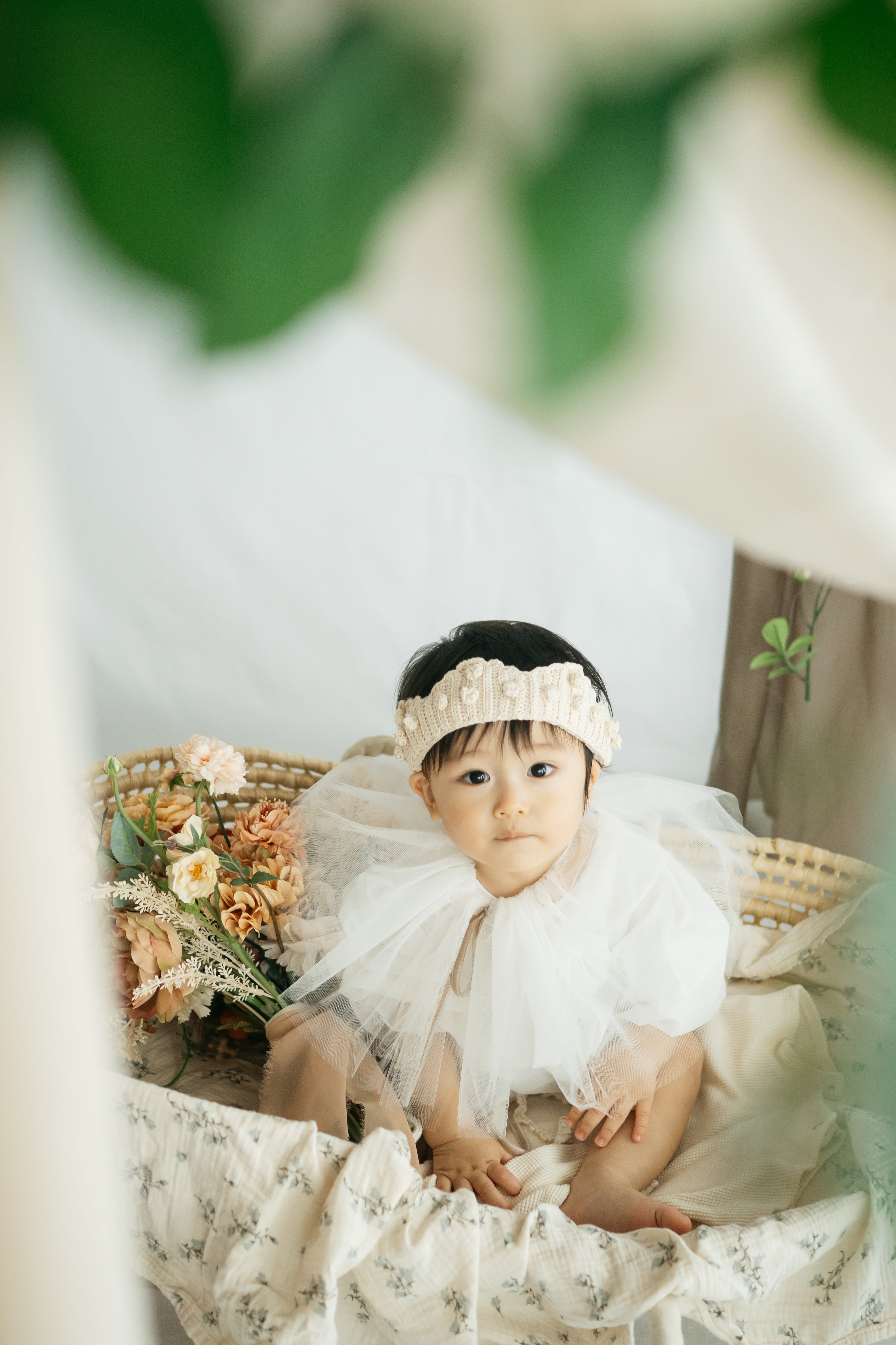 tulle bib