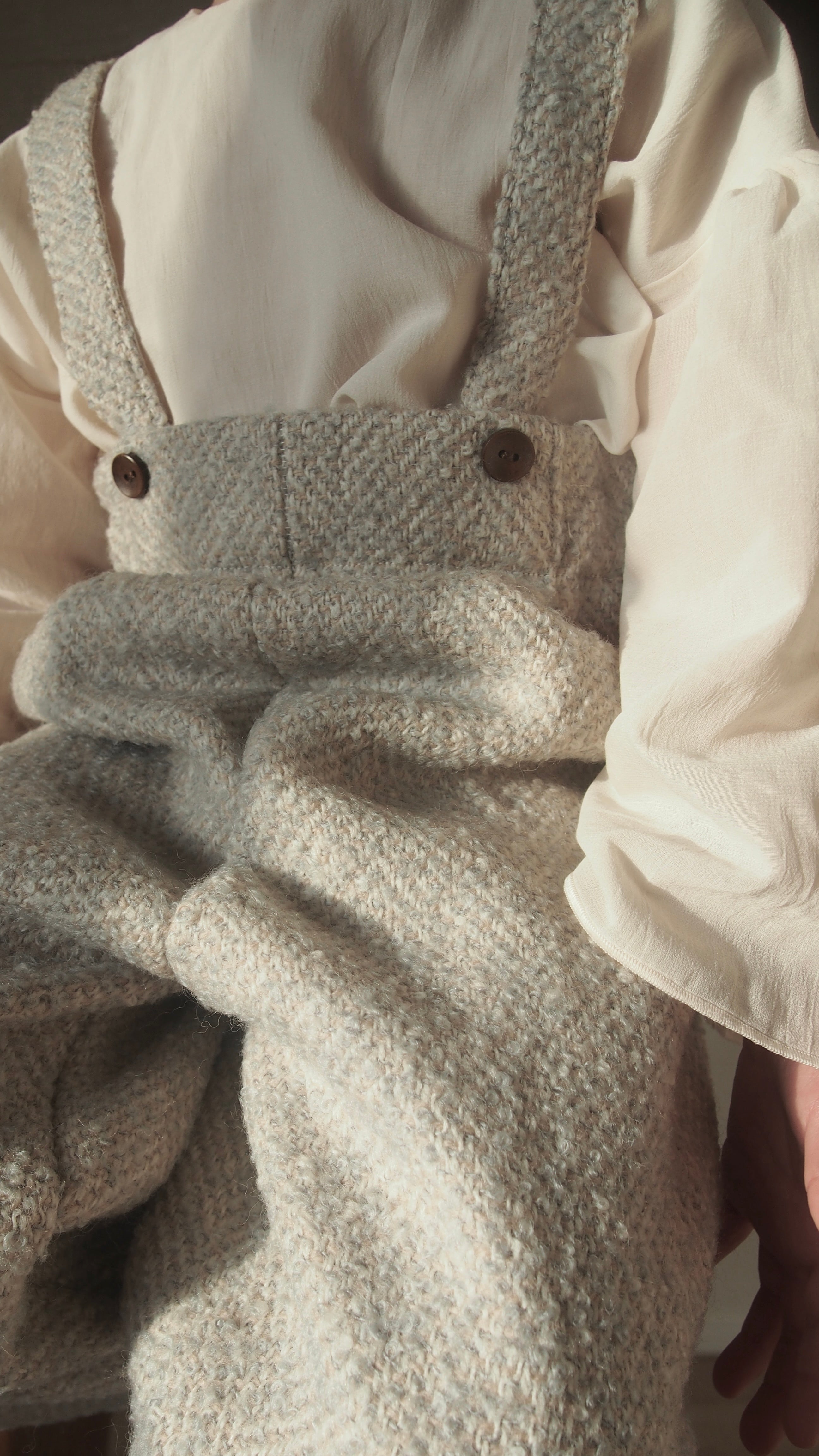 poodle tweed pants