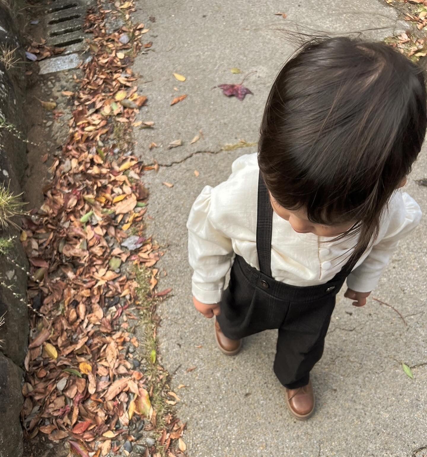 suspender long pants