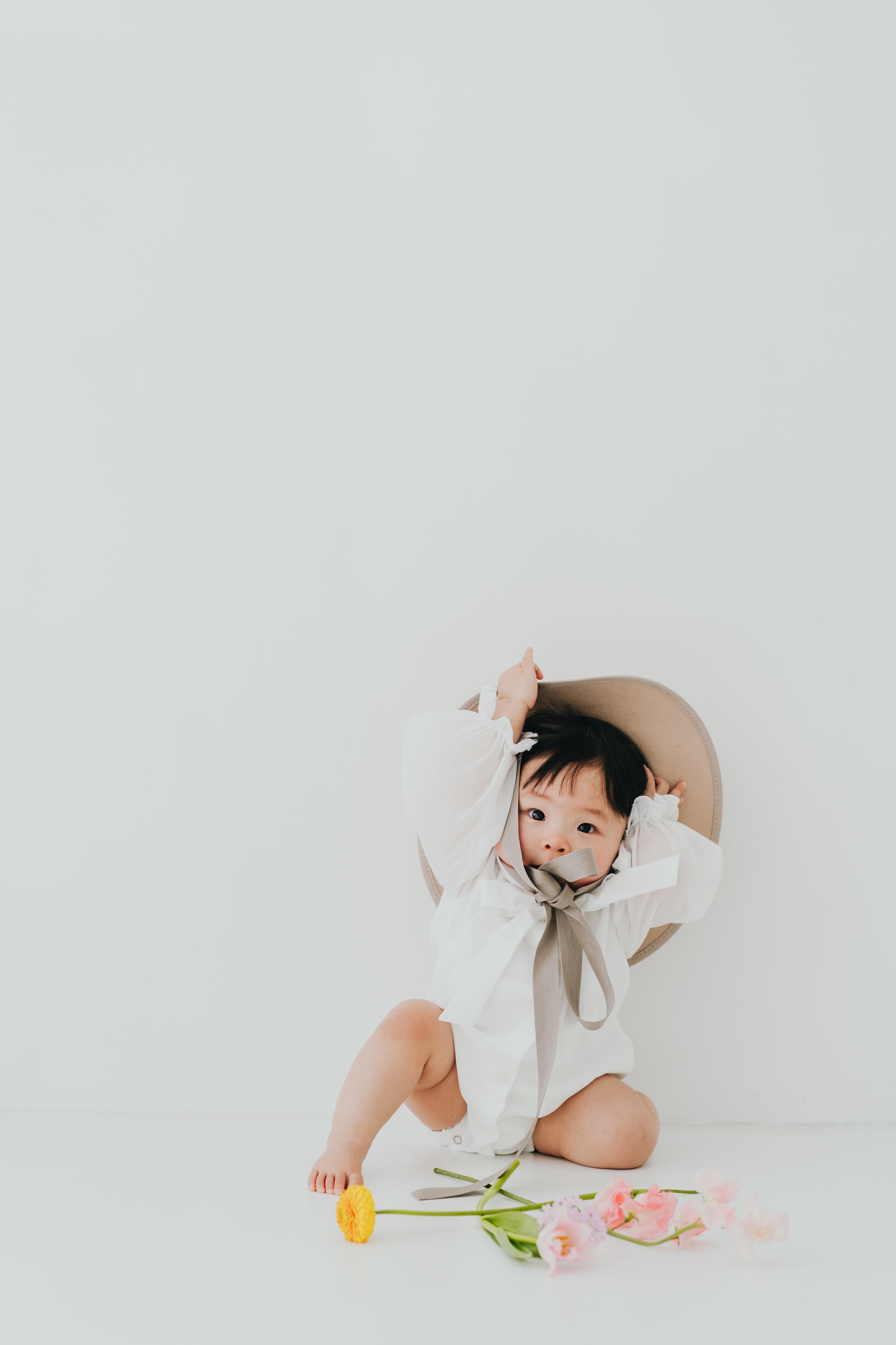 round sailor rompers