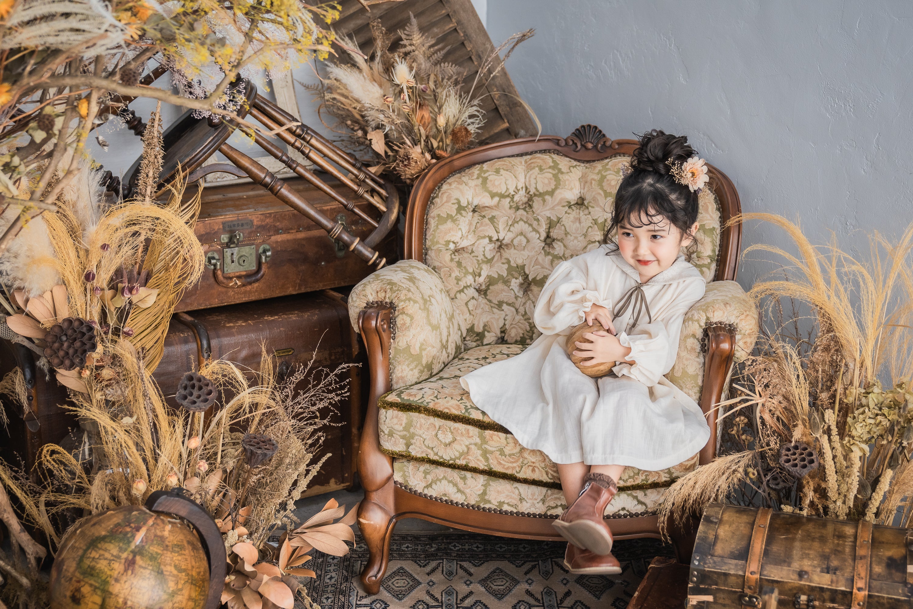 oversize sailor onepiece【gaze×paisley】
