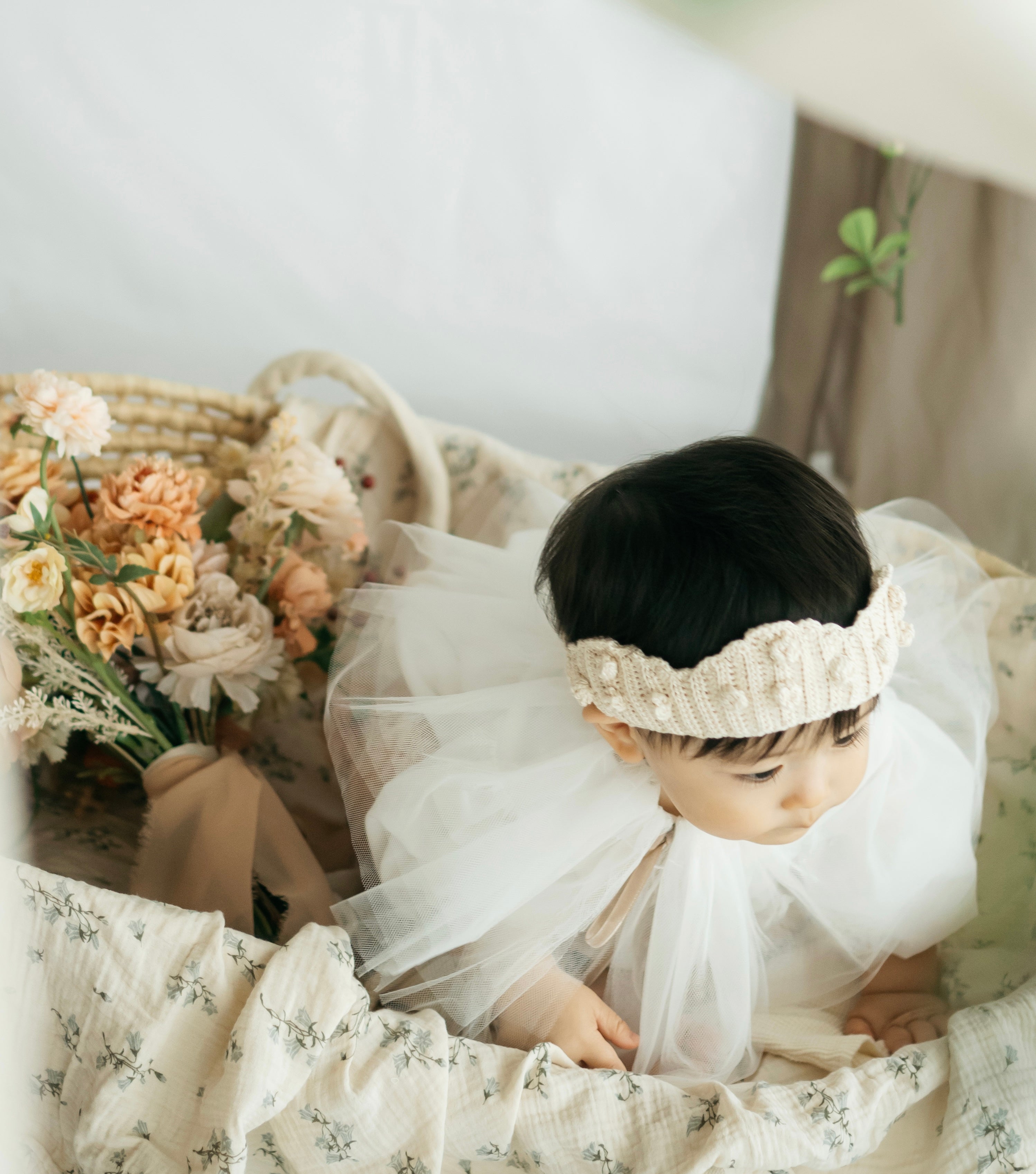tulle bib