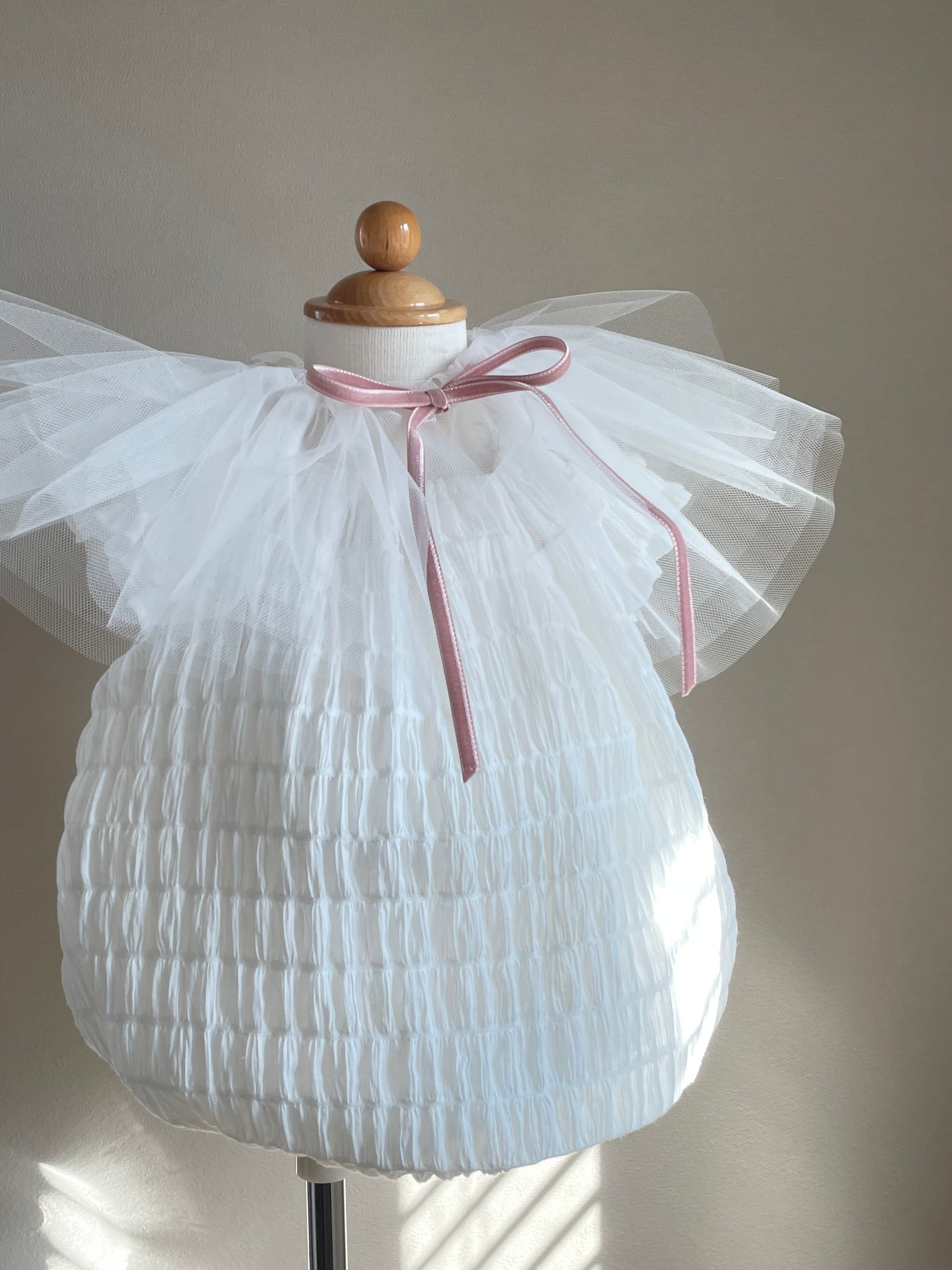 tulle bib
