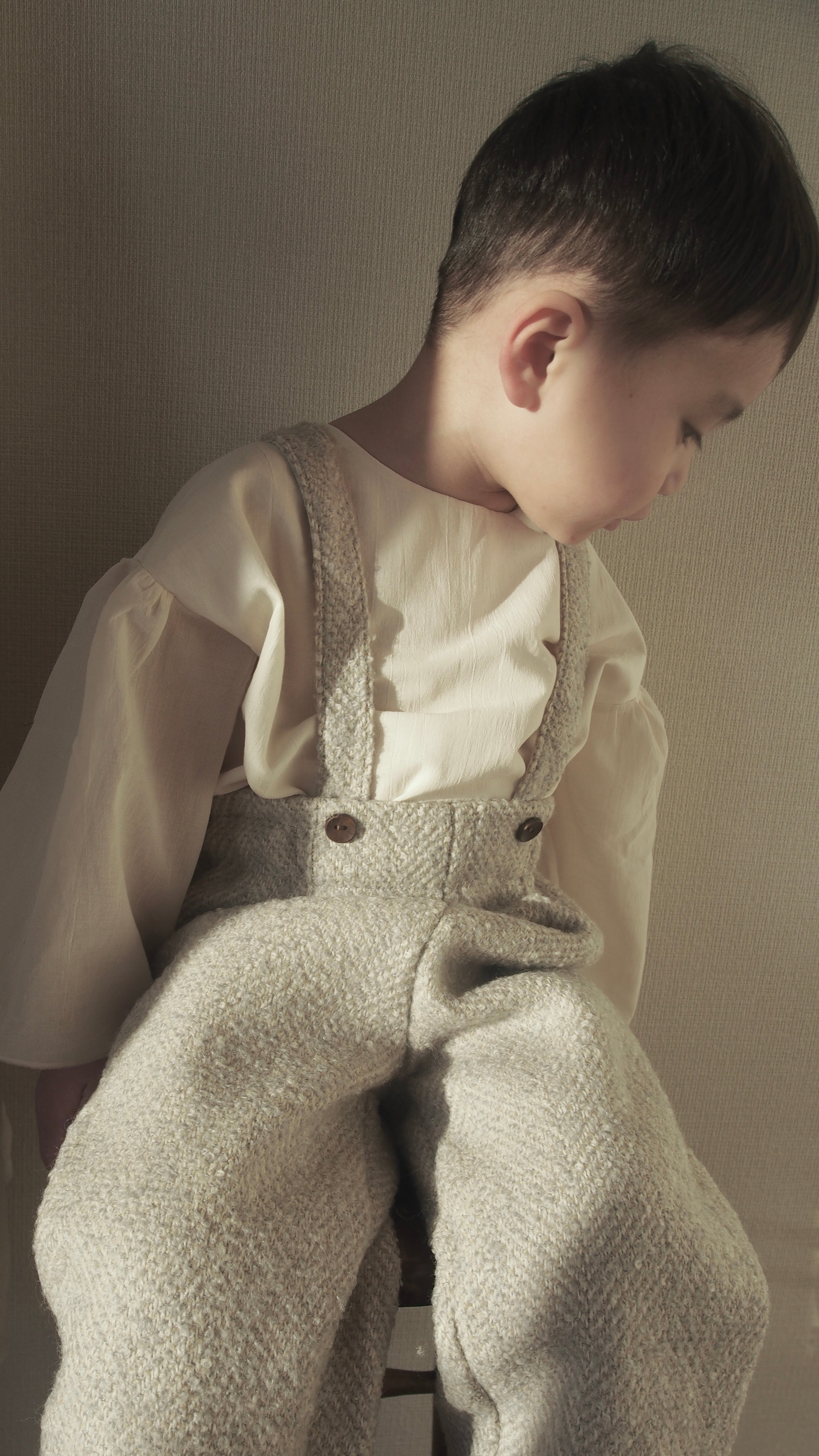 poodle tweed pants